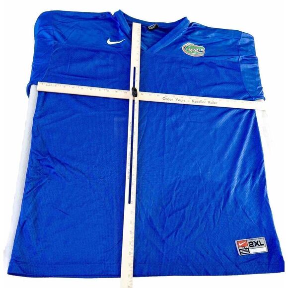 Nike Florida Gators Jersey 2XL Blank Discoloration‎ At Bottom - Picture 3 of 10